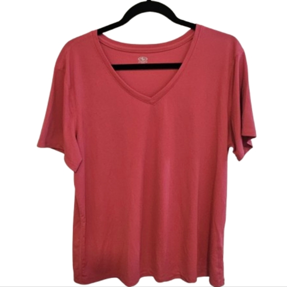 Athletic Works V-Neck T-Shirt - Picture 1 of 5